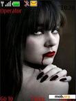 Download mobile theme Vampire Girl