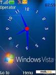 Download mobile theme Vista Clock