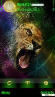 Download mobile theme lion colour