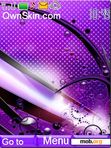 Download mobile theme purple abstract