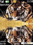 Download mobile theme ANIMATED TIGER