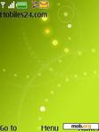 Download mobile theme Green Animated