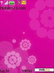 Download mobile theme Pink Flower