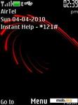 Download mobile theme neon red