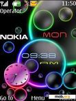 Download mobile theme nokia clock