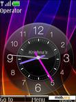 Download mobile theme Bright Analog Clock