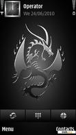 Download mobile theme Silver Dragon