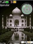 Download mobile theme Taj Mahal Clock