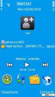 Download mobile theme N97 original theme BLUE