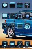 Download mobile theme BLUE CAR