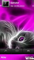 Download mobile theme Absolutely Purple Cat