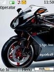 Download mobile theme Honda clock