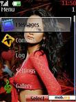 Download mobile theme Saira khan