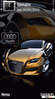 Download mobile theme Golden Audi