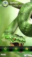 Скачать тему Green_snake