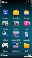 Download mobile theme simple blue