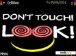 Скачать тему Don't Touch Just Look!