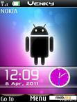 Download mobile theme android dual clock