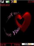 Download mobile theme i love you