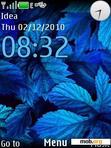 Download mobile theme Blue Leafage