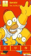 Download mobile theme The Simpsons