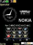 Download mobile theme Nokia Digital Clock