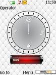 Скачать тему Clock Wit Battery