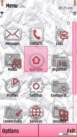 Download mobile theme Paper Pink