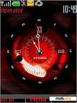 Скачать тему Red Clock