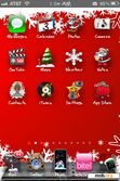 Download mobile theme Red Christmas