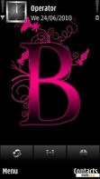 Download mobile theme Absolutely Letter B