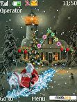 Download mobile theme animated xmas