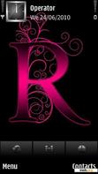 Download mobile theme Absolutely Letter R