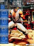 Download mobile theme Street Fighter IV