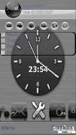 Download mobile theme Gray clock