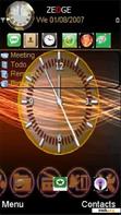 Download mobile theme Wave clock