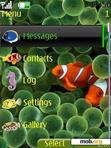 Download mobile theme ClownFish Clock