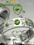 Download mobile theme GREEN LOVE