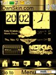 Download mobile theme NOKIA GOLD