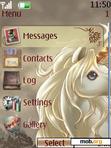 Download mobile theme Unicorn Clock