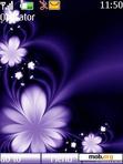 Download mobile theme Purple Flower