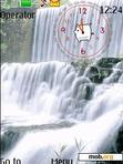 Скачать тему Waterfall 2 Clock