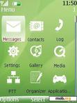 Download mobile theme WHITE GREEN