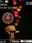 Download mobile theme Danbo Clock