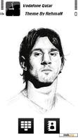 Скачать тему Messi Sketch By Rehman