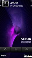 Download mobile theme Absolutely Purple Nokia