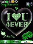 Download mobile theme love 4ever