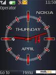 Download mobile theme Nokia Best Clock