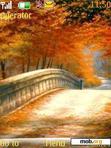 Download mobile theme autumn park