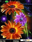 Download mobile theme Gerbera animated